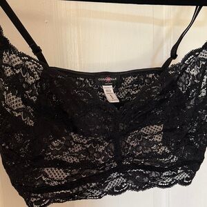 Cosabella Elegant Black Lace Bandeau